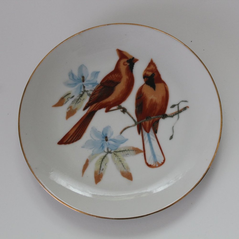 Chadwick -Miller, Inc Cardinal Decorative Vintage Wall Plate Japan